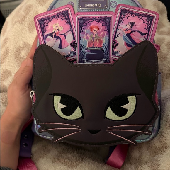 Loungefly Handbags - Loungefly Binx Hocus Pocus Backpack with Tarot Cards